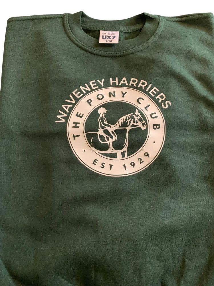 Adults Waveney Harriers PC Bottle Green Sweatshirt UX3