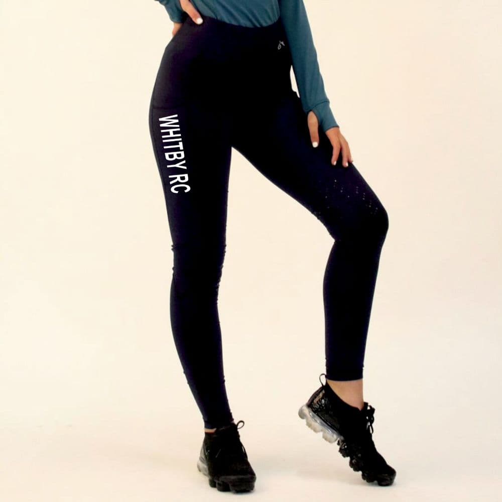 Adults Whitby RC Navy Riding Leggings