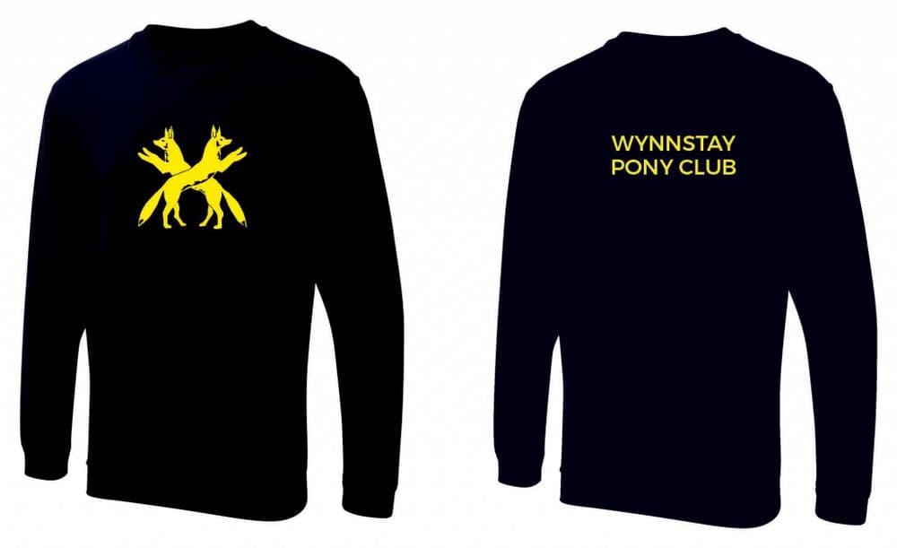 Adults Wynnstay PC Navy Sweatshirt UX3