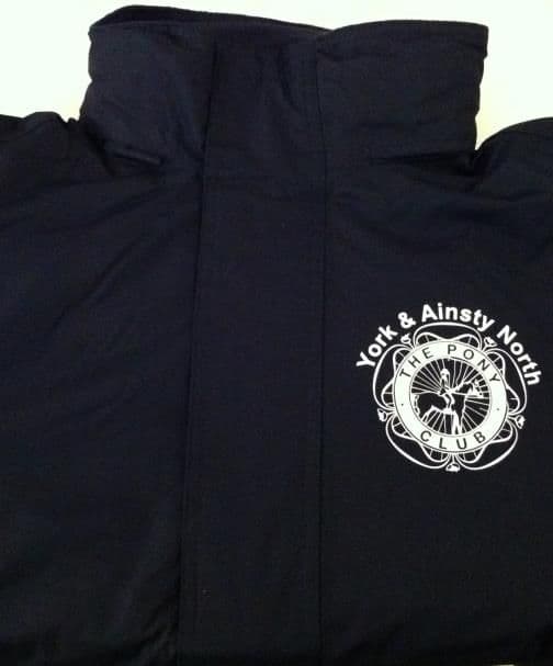 Adults York & Ainsty North Navy Showerproof Jacket