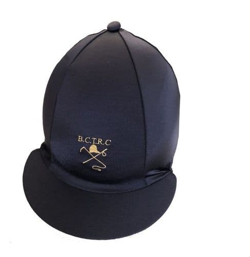 BCTRC Hat Silks. Navy/Bottle