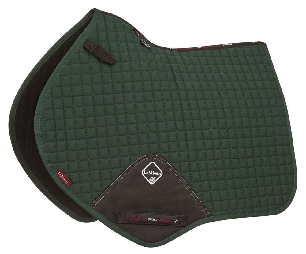 Bedale West Of Yore LeMieux Green Close Contact Saddlecloths