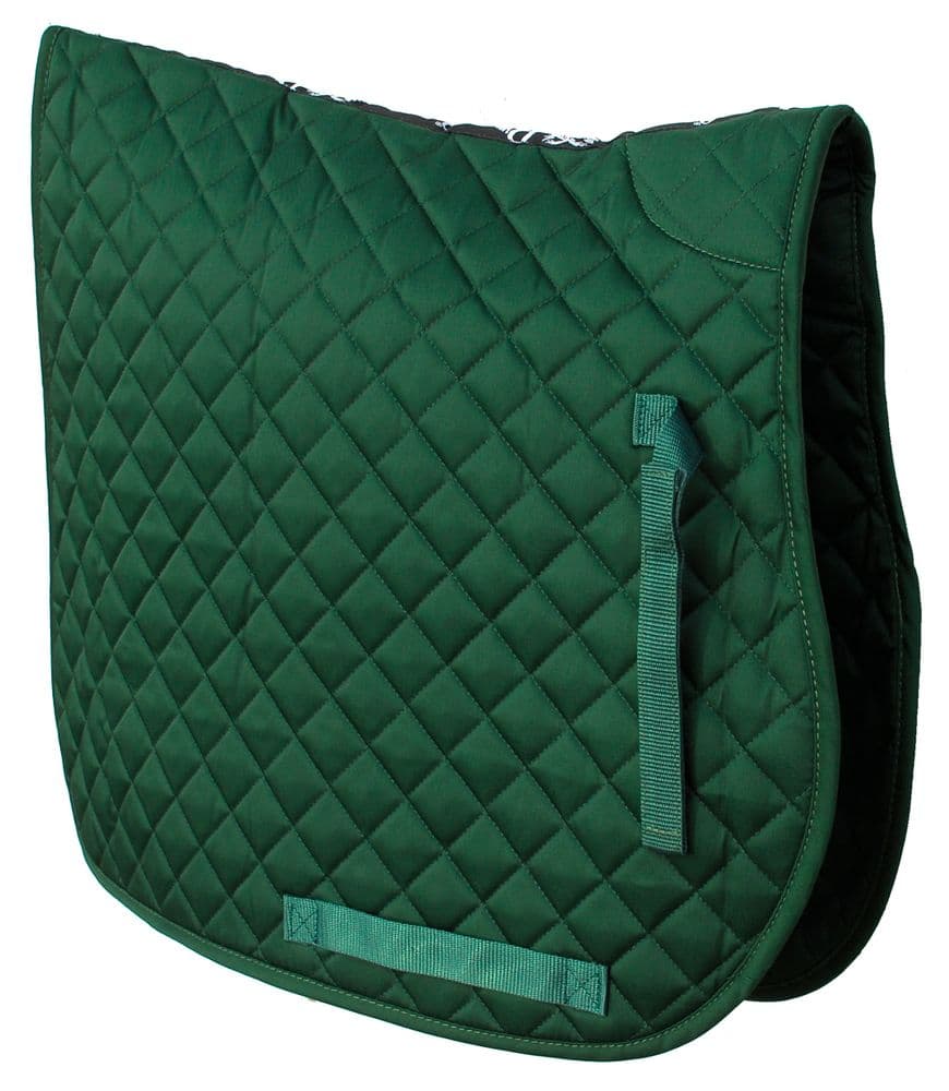 Bedale West Of Yore PC Bottle Green Saddlecloth