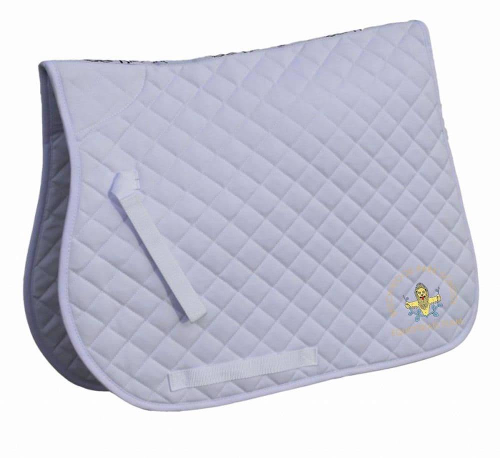 Beechwood Park NSEA Team GP white saddlecloth