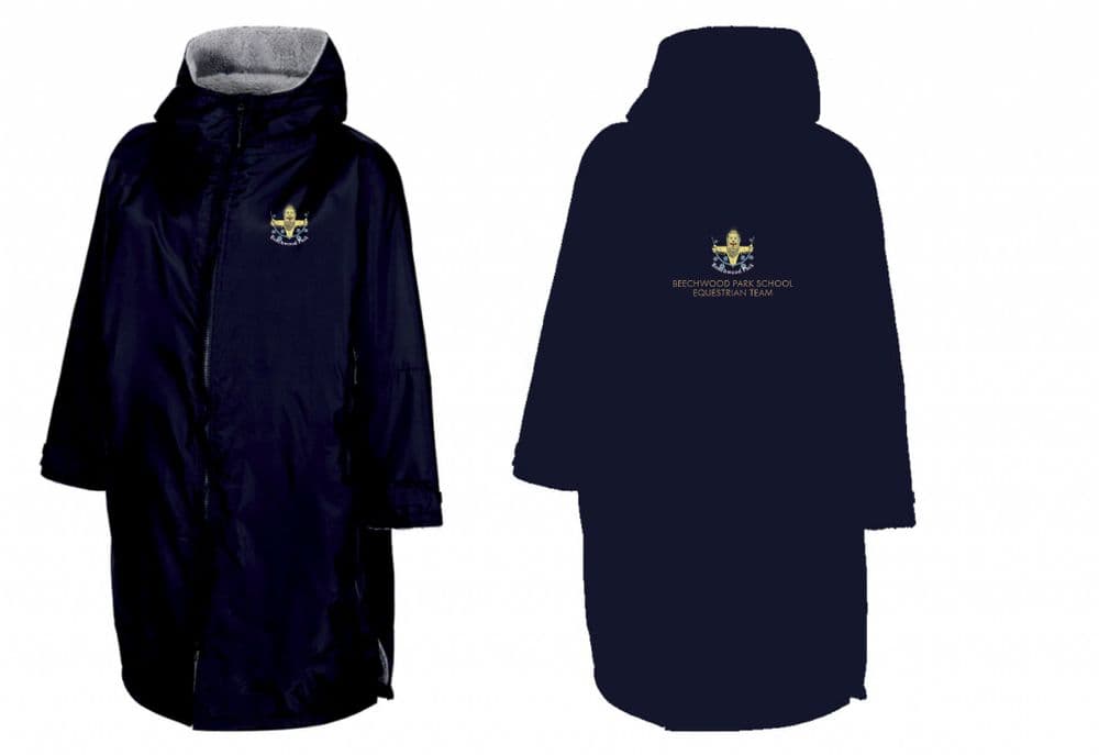 Beechwood Park NSEA Team Weatherproof Warm Long Fleece Lined Winter Coat/Robe