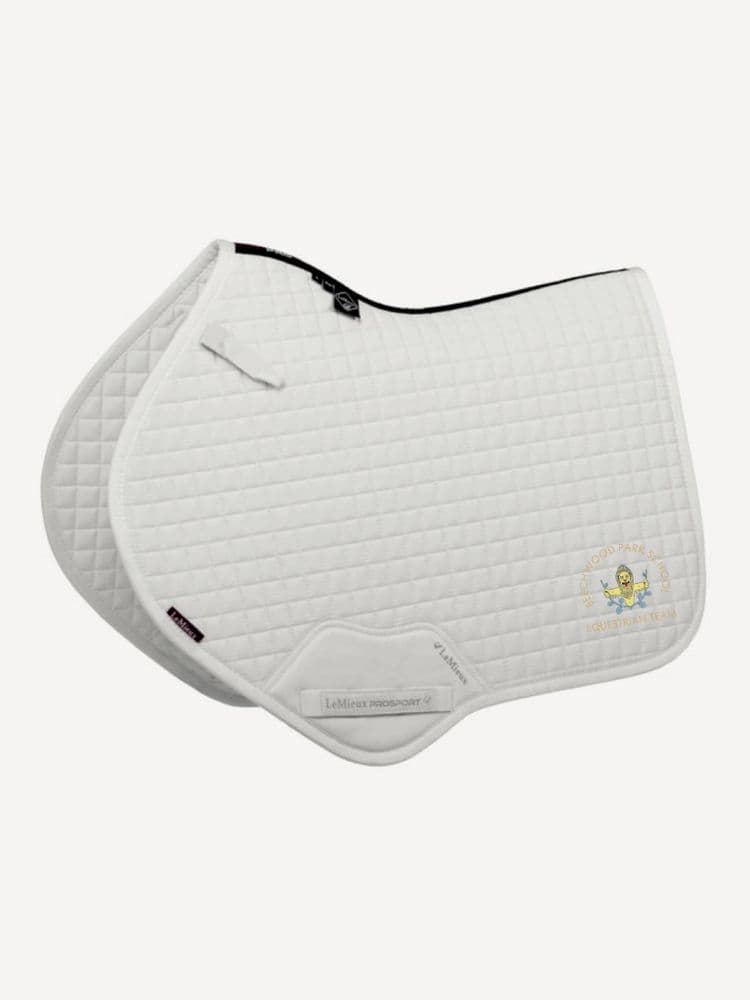 Beechwood Park NSEA Team white Le Mieux Close Contact Saddlecloths