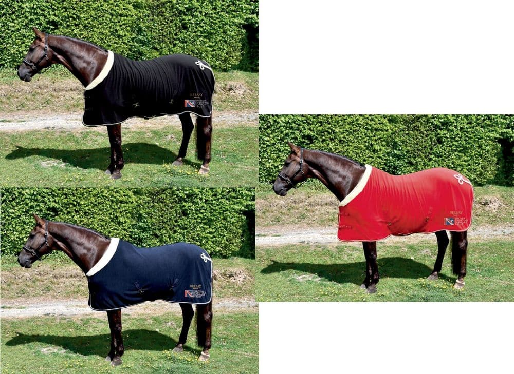 Belsay Supports "British Eventing Support Trust"  Rhinegold Show Fleece With Faux Fur Collar