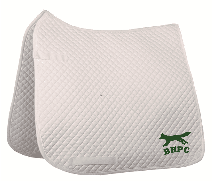 Berkeley Dressage white saddlecloth