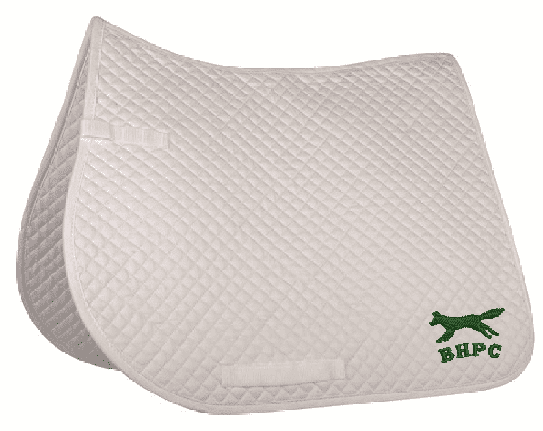 Berkeley General Purpose White Saddlecloths