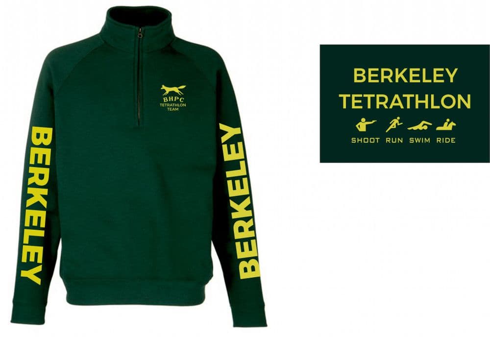 Berkeley Tetrathlon Bottle Quarter Zip Sweatshirt