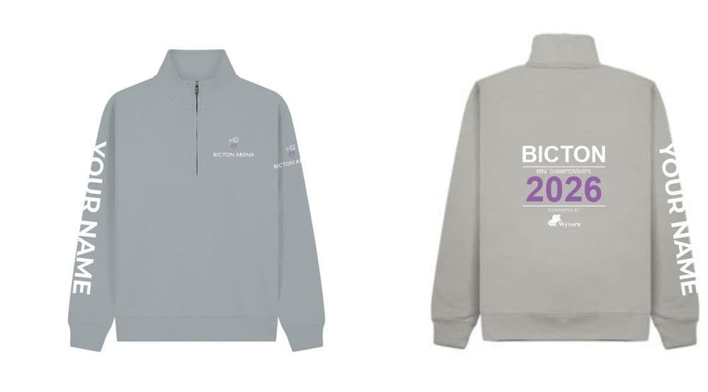 Bicton Arena MINI Champs Quarter Zip Sweatshirt 2026