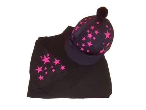 Black Polo Shirt & Silk