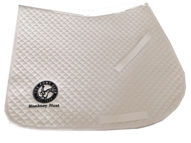 Blankney Hunt GP White Saddlecloths