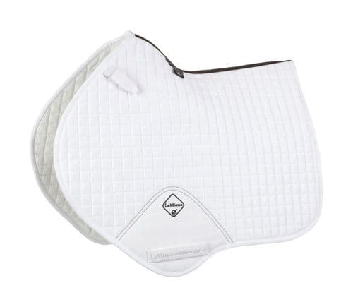 Bloxham School embroidered white Le Meiux Close Contact Saddlecloths