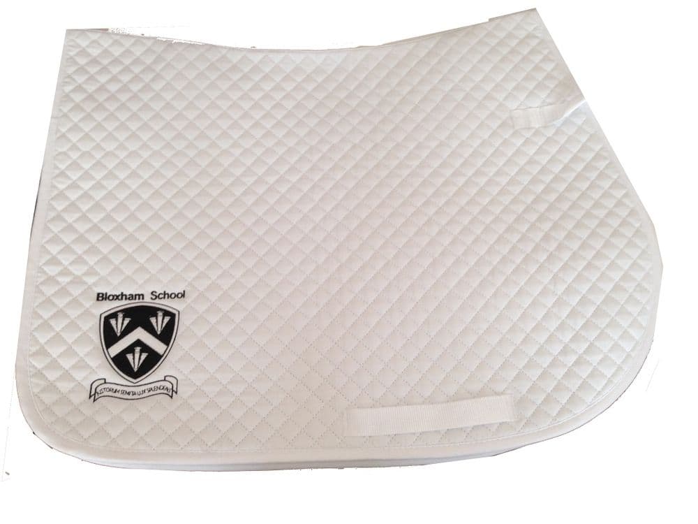 Bloxham School White Saddlecloth