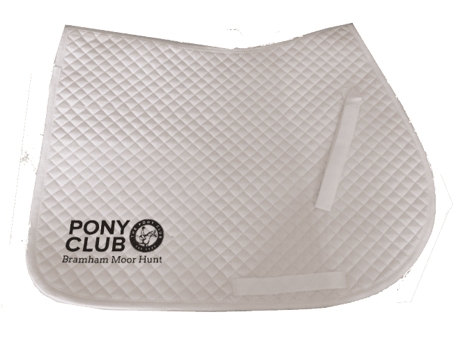 Bramham Moor White General Purpose Saddlecloths