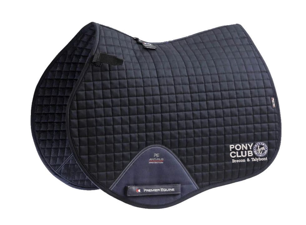 Brecon & Talybont PC Navy Premier Equine Close Contact Saddlecloths