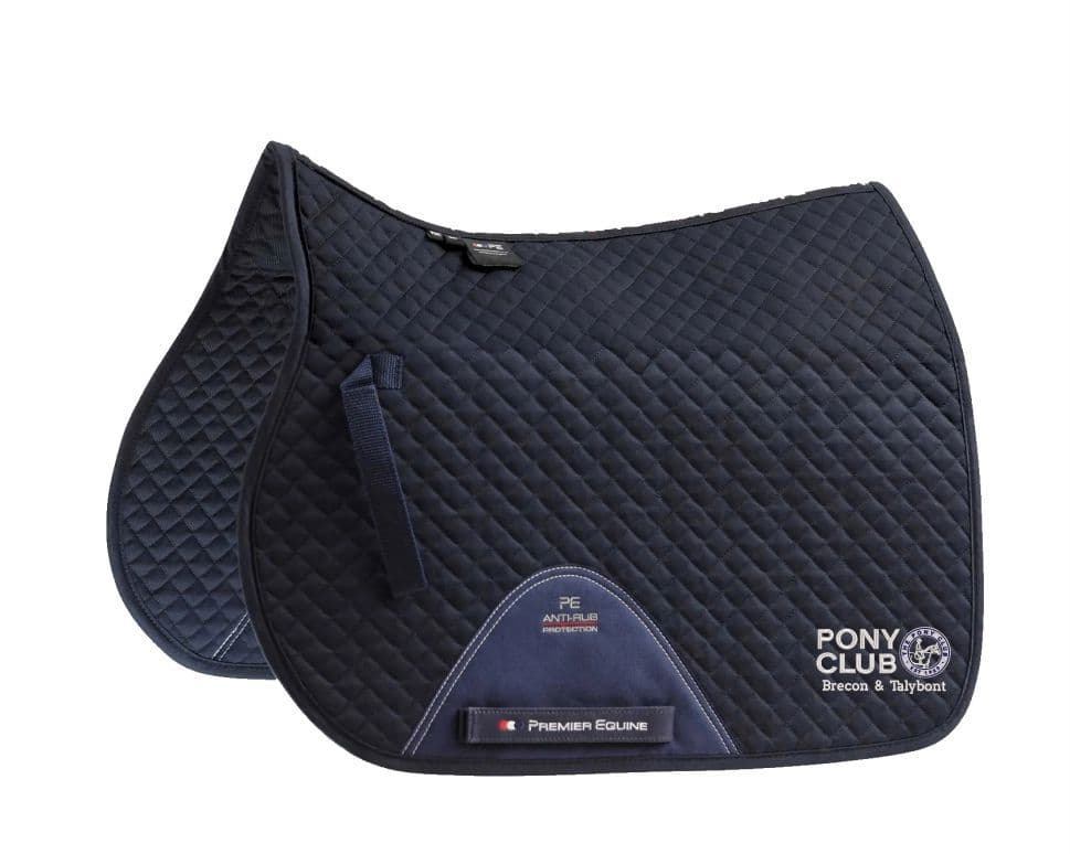 Brecon & Talybont PC PONY GP Premier Equine Navy Saddlecloth
