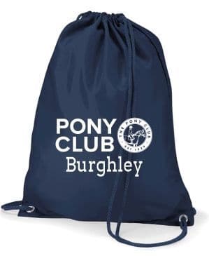 Burghley Navy PC Swim Drawstring Bag QD017