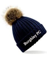 Burghley PC  Faux Fur beanie.