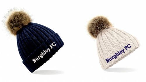 Burghley PC  Faux Fur beanie.