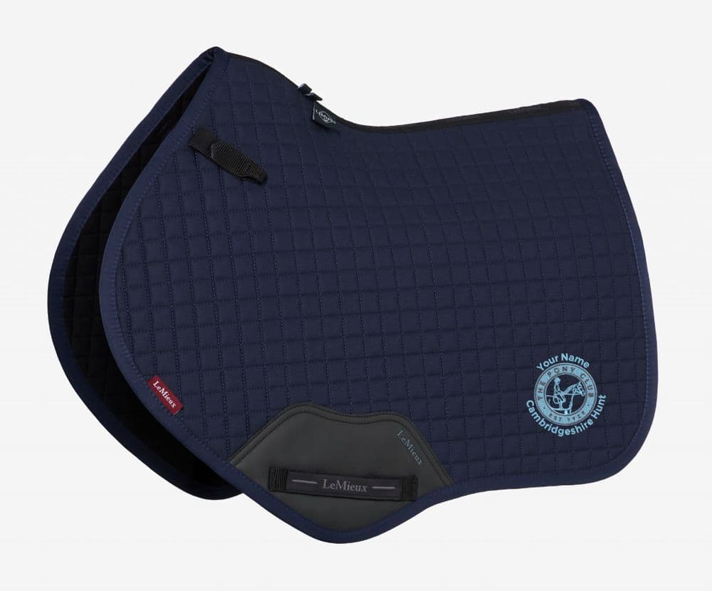 Cambridgeshire PC LeMieux Navy Close Contact Saddlecloths