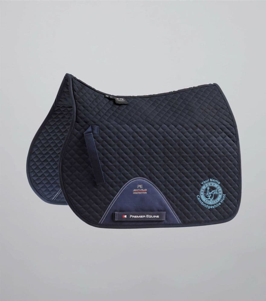 Cambridgeshire PONY GP/Jump Premier Equine Navy Saddle Pad