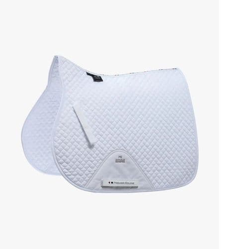 Cheam School Equestrian embroidered White Premier Equine GP Saddlecloths