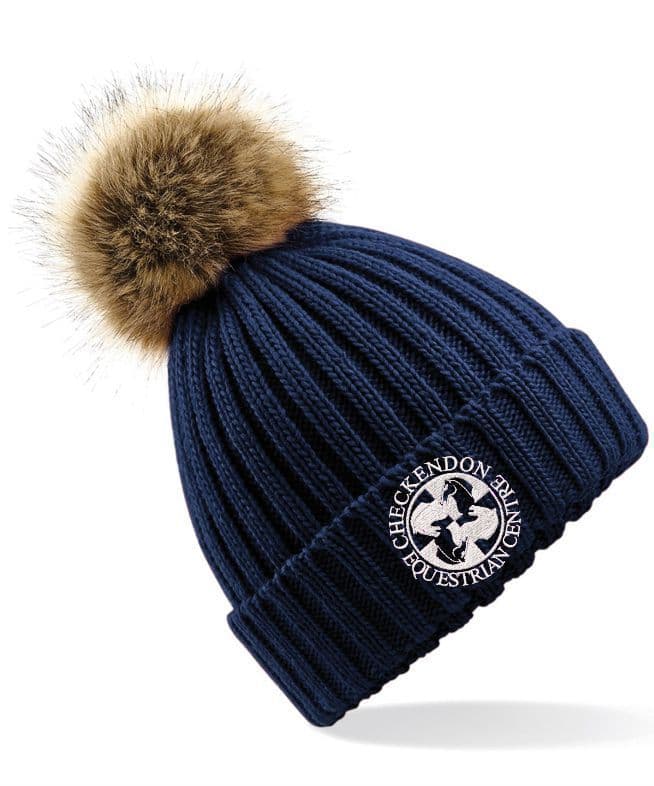 Checkendon Faux Fur Pom Pom Hat - BC412