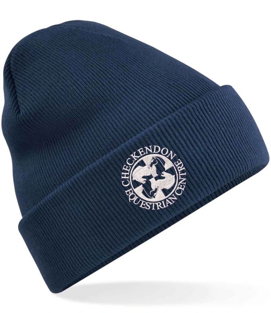 Checkendon Navy Beanie - BB45