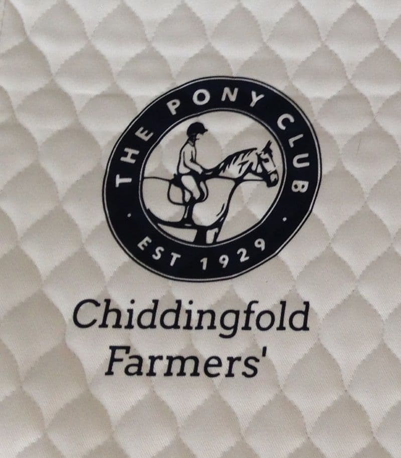 Chiddingfold Farmers' White General Purpose Saddlecloths