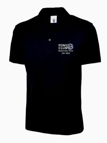 CHILD Badsworth Hunt Navy Polo Shirt UC103