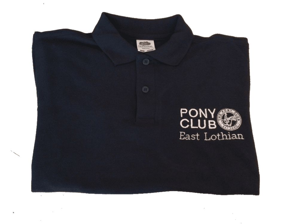 CHILD EAST LOTHIAN Navy Polo Shirt UC103