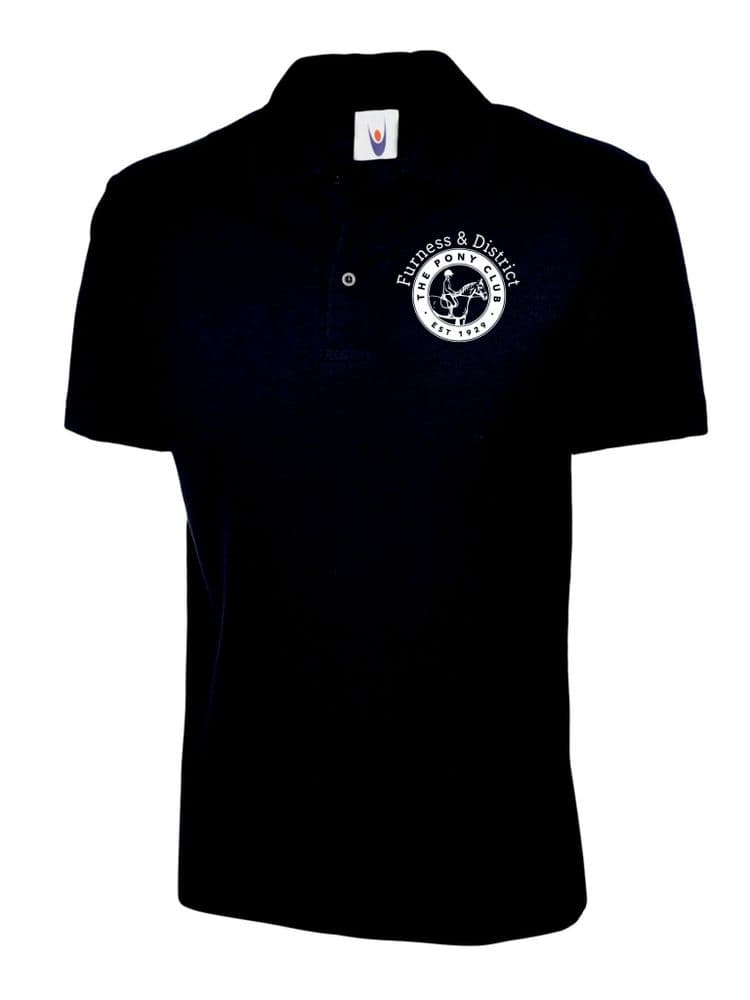 CHILD Furness & District Navy Polo Shirt UC103