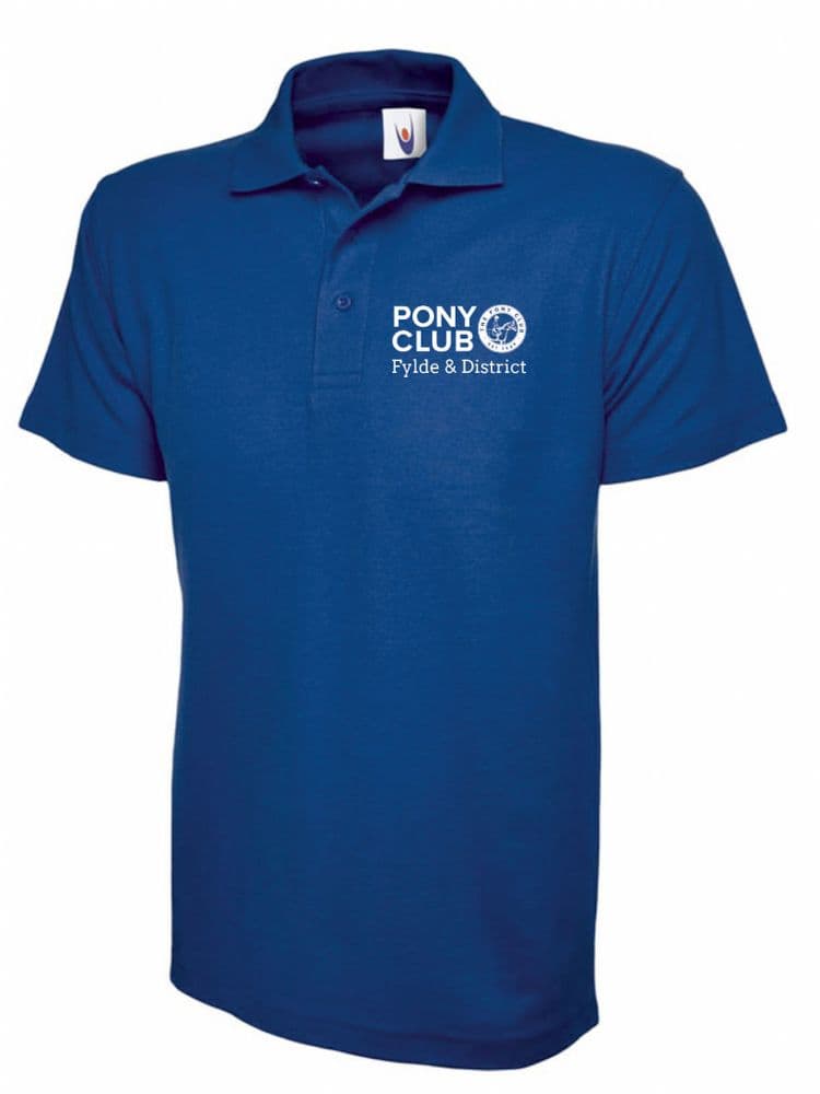CHILD Fylde & District PC Royal Polo Shirt UC103