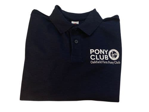 CHILD Navy Oakfield Farm PC  Polo Shirt