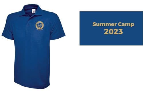 CHILD Ryburn PC CAMP Royal Polo Shirt UC103