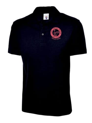 CHILD Ryburn PC Navy Polo Shirt UC103