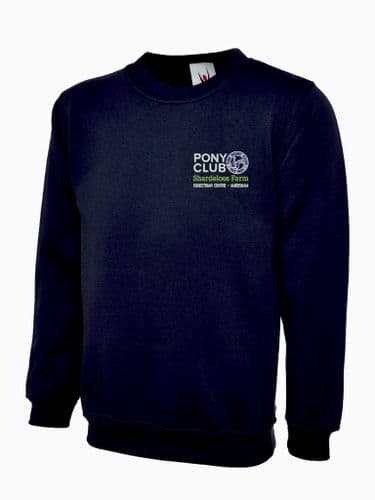 CHILD Shardeloes Farm EC Navy Sweatshirt UX7