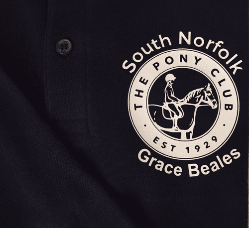 CHILD  South Norfolk Pony Club Polo Shirt UC101