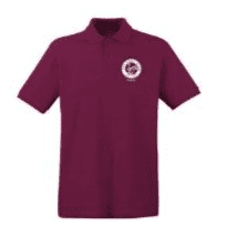 CHILD Suffolk PC Burgundy Polo Shirt UC103