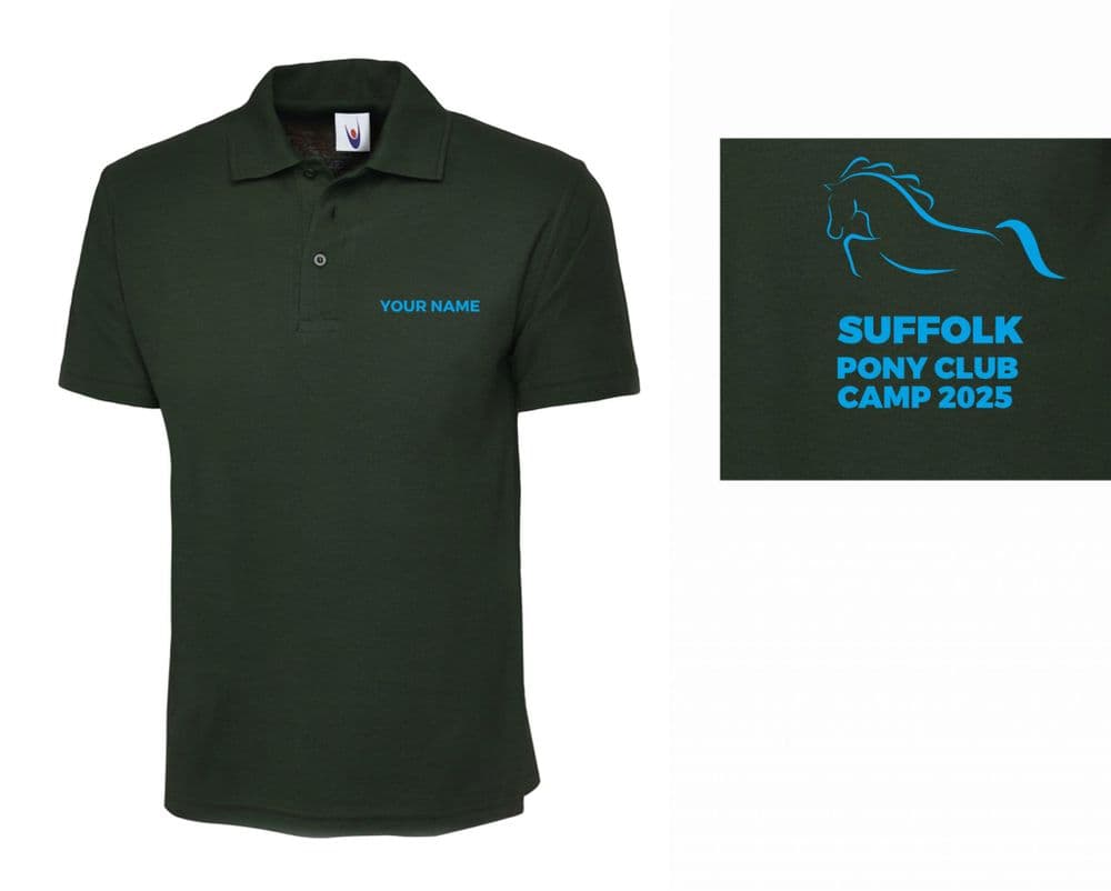 CHILD Suffolk PC CAMP 25 Bottle Polo Shirt UC103