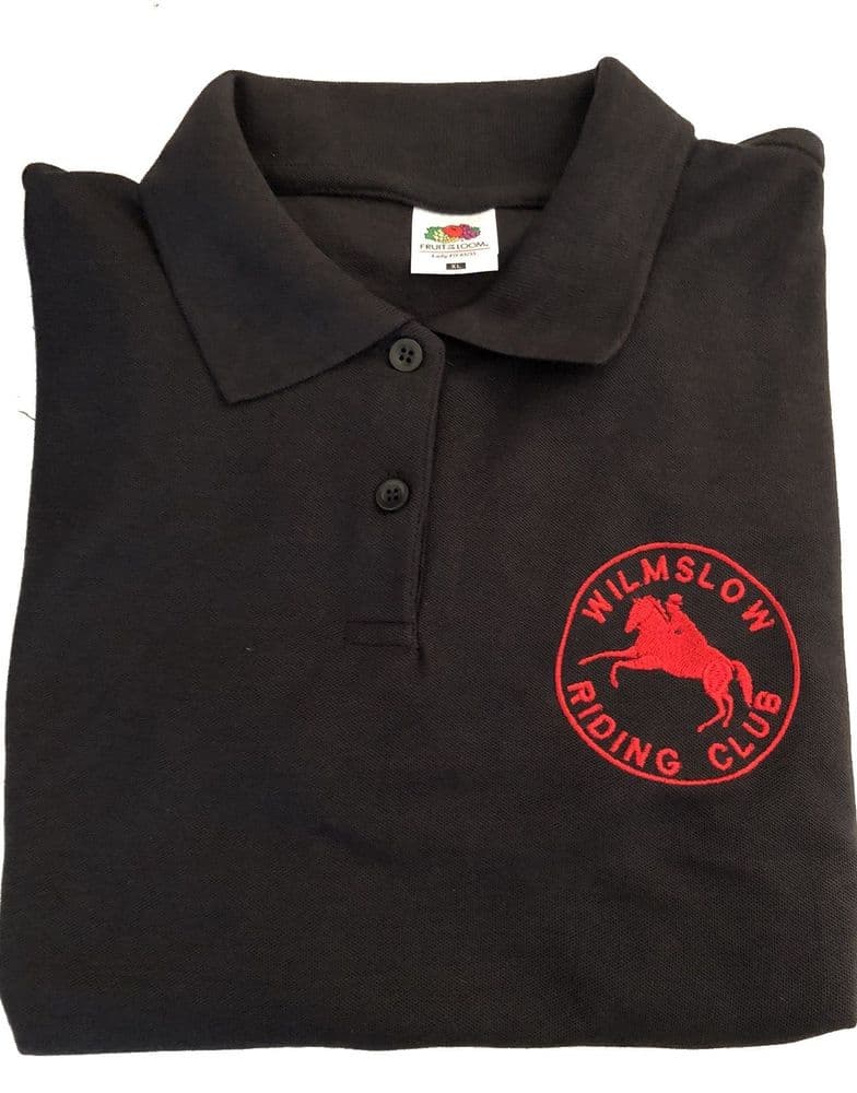 CHILD Wilmslow RC Black Polo Shirt