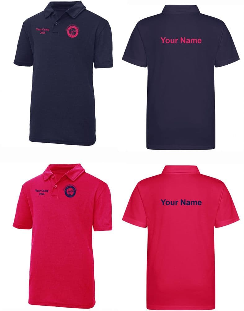 CHILD Woodland Pytchley PC CAMP 26 "Cool" Polo Shirt - JC040B