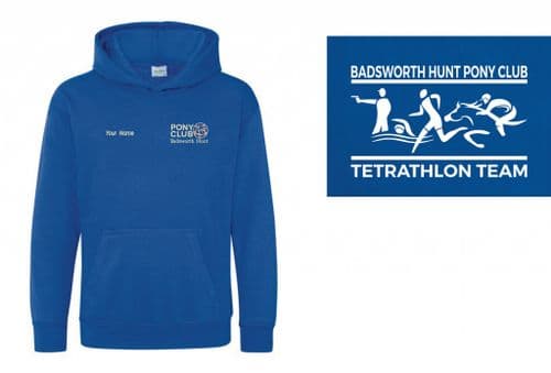 Children's  Badsworth Hunt PC  Tetrathlon Royal Hoodie