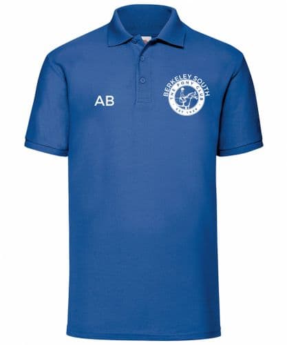 Children's Berkeley South Pony Club Royal Blue Polo Shirt UC103