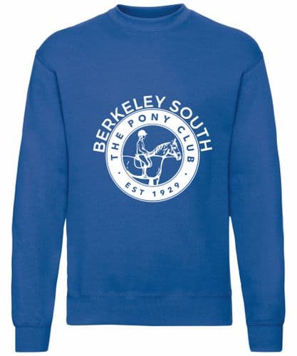 Children's Berkeley South Pony Club Royal Blue Sweatshirt UX7