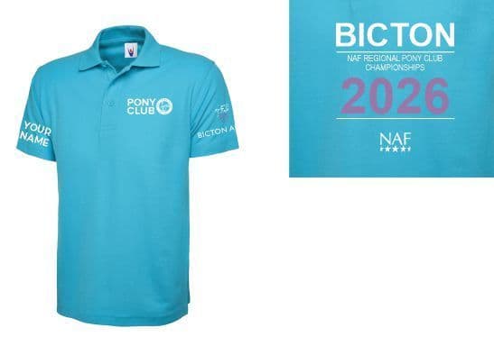 Children's  Bicton NAF REGIONAL Pony Club Championship 2026 Polo Shirt