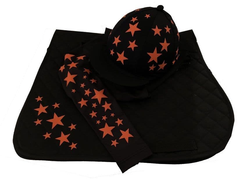 Children's Black/Orange Base Layer Cross Country Colours (2)