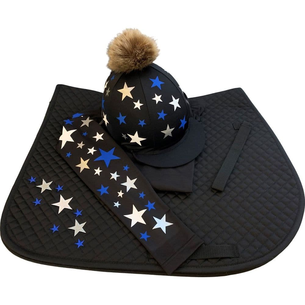 Children's Black/Royal/White Base Layer Cross Country Colours (1)